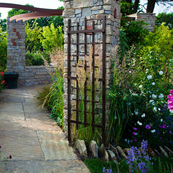 Arlmont & Co. Anana 72 H x 23.75 W Cape Town Trellis Wayfair